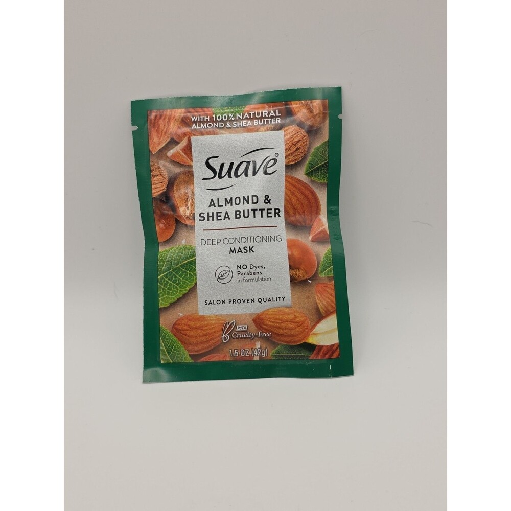 Suave Deep Conditioning Mask  Almond & Shea Butter Normal To Dry Hair 1.5 oz